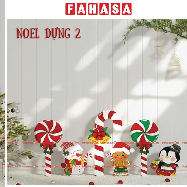 Set Gỗ Dựng Tường - Trang Trí Giáng Sinh - 70 x 15 x 10 cm - Bách Mộc 2