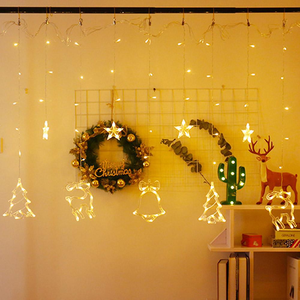 Dây đèn LED giáng sinh với 138 đèn LED