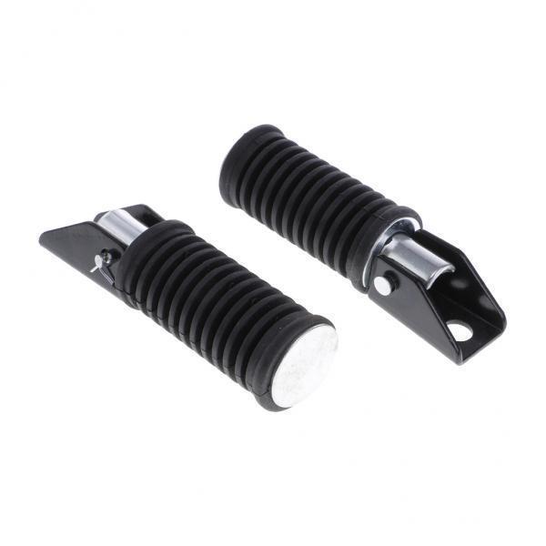 2X 2 Pieces Motor Foot Rests Footpegs Foot Pegs for for Suzuki GS125 GN125