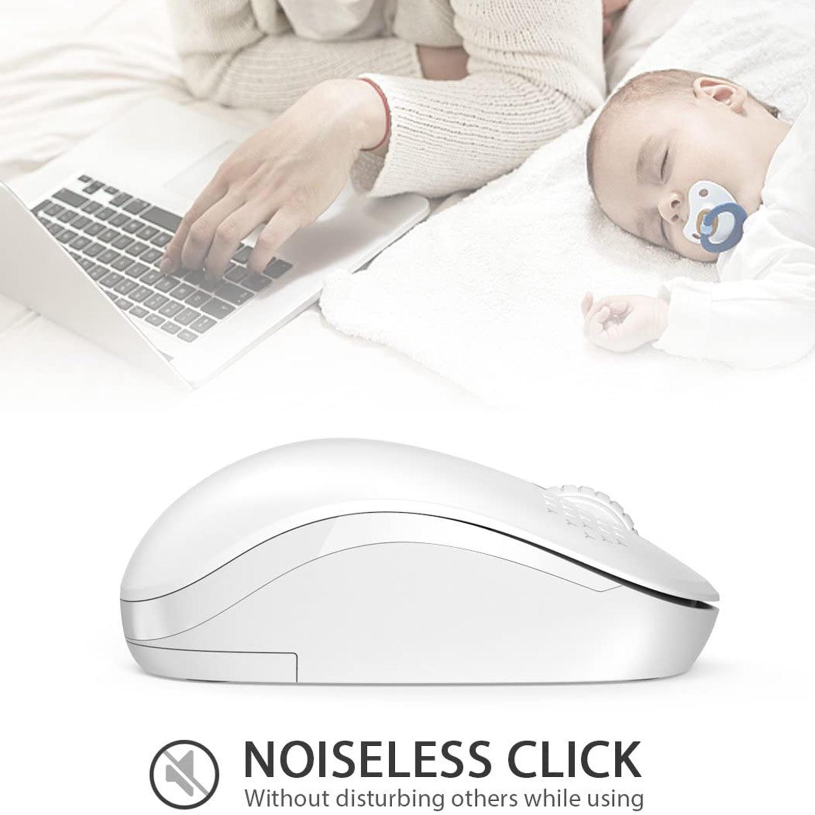 2.4G Wireless Mouse Mice with USB Receiver for PC Computer Tablet Laptop Portable & Compact Size