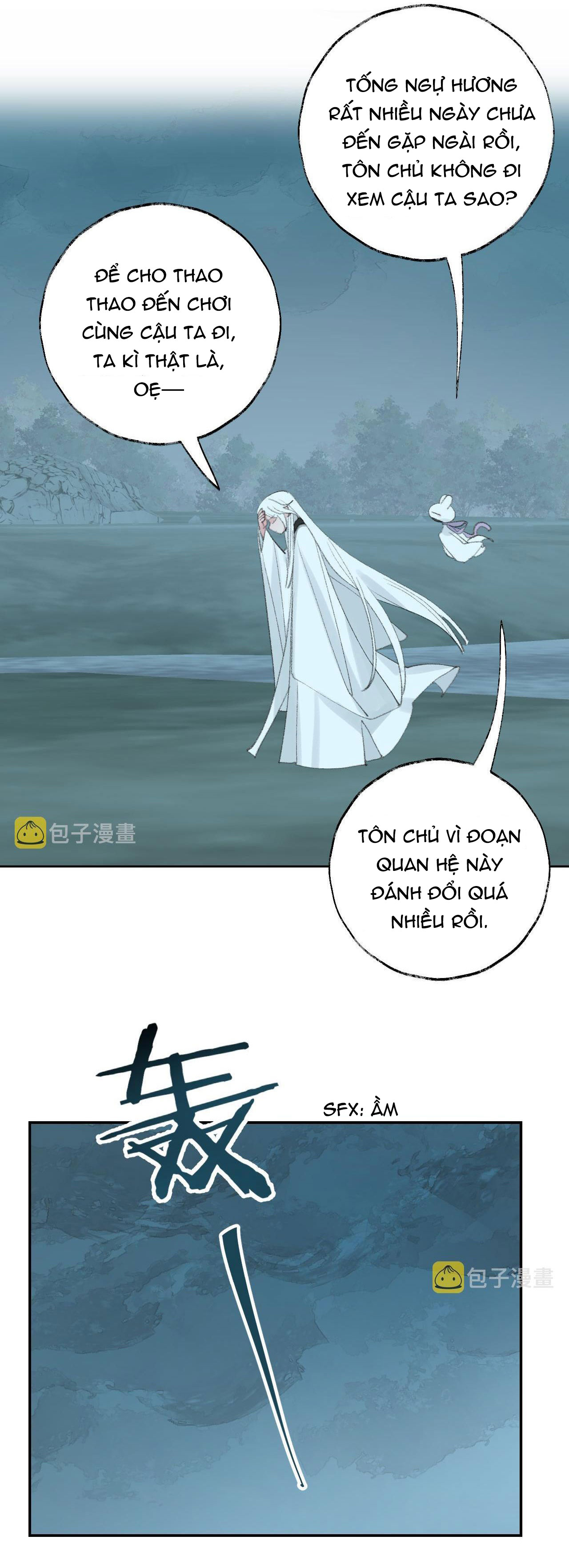 tôi lắng nghe thanh tôn chủ gọi chapter 25 28