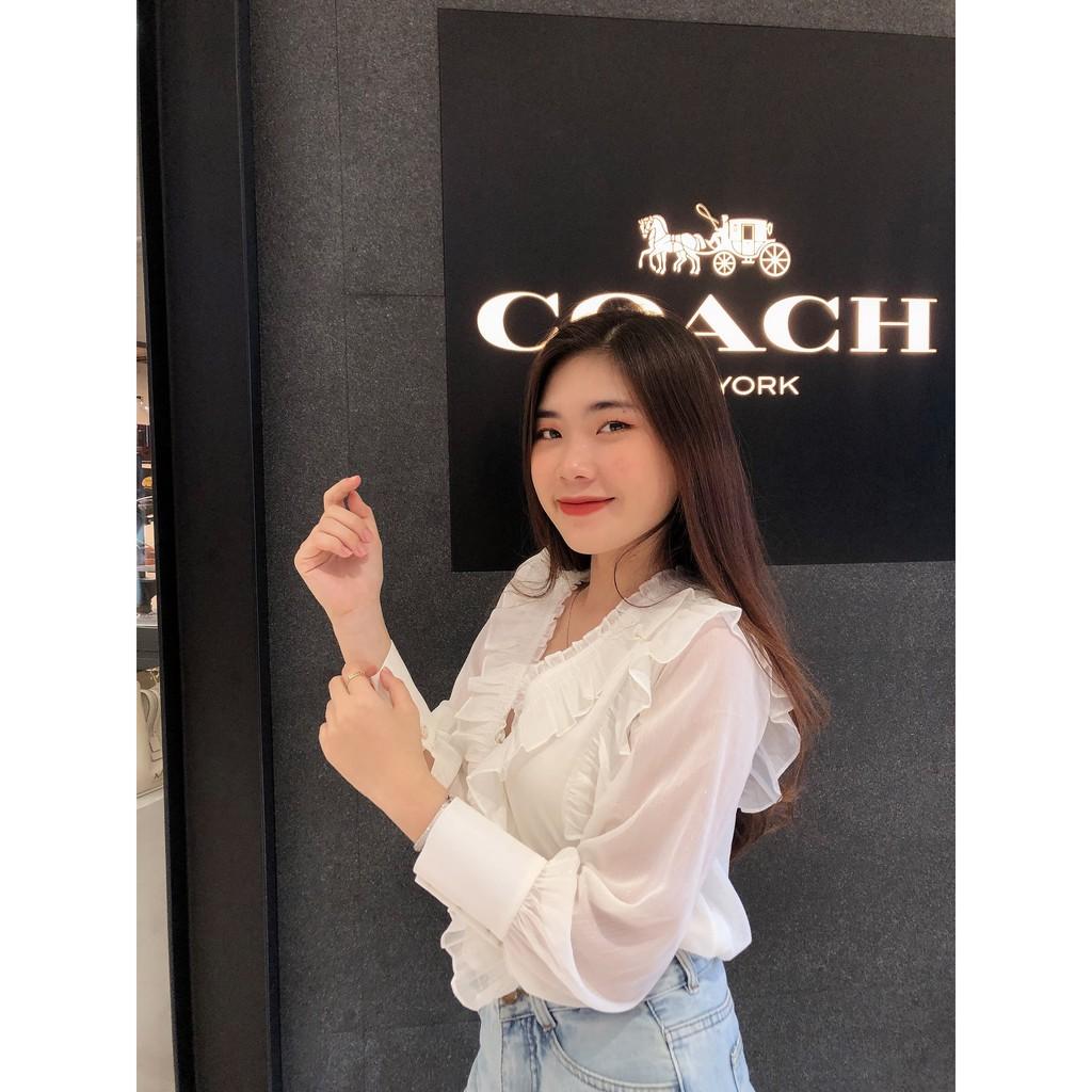 Sơmi kiểu màu trắng