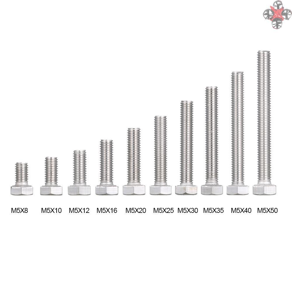 Ốc Vít Lục Giác Bằng Thép Không Gỉ Din933 304