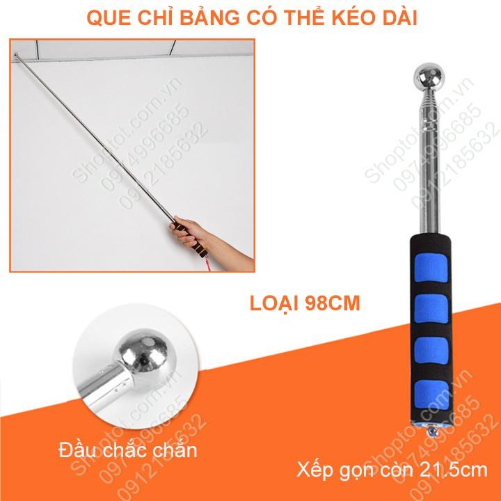 QUE CHỈ BẢNG KÉO DÀI CẦM TAY DÙNG DẠY HỌC, THUYẾT TRÌNH, MÀU NGẪU NHIÊN)