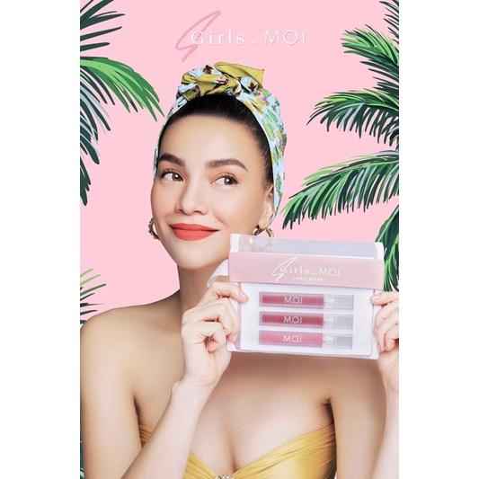 SON KEM LÌ - Sgirls Summer - Son kem bền màu,dưỡng mềm môi,lâu trôi MOI cosmetics - Son Hồ Ngọc Hà