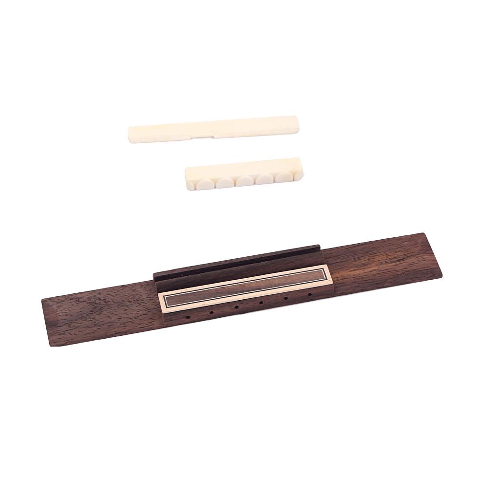 Gỗ Hồng Sắc Guitar Cầu Endpin 2X Xương Hạt Linh Kiện Thay Thế cho Đàn Guitar Classic