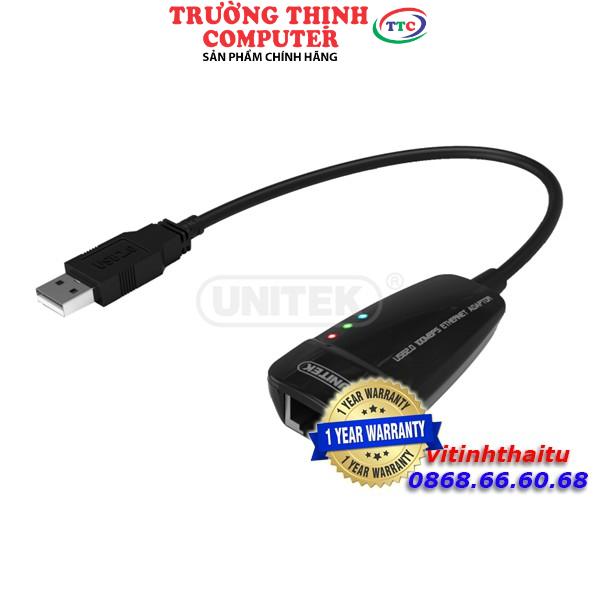 Cáp USB 2.0 - LAN Unitek (Y - 1466) - HÀNG CHÍNH HÃNG