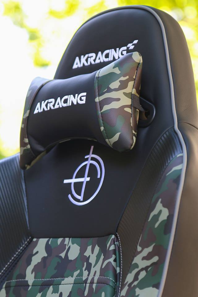 Ghế gaming cao cấp Akracing Premium Camo - Hàng chính hãng