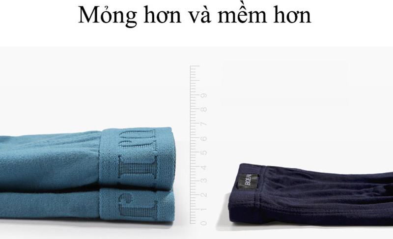 Combo 04 quần sịp nam cao cấp có hộp và túi làm quà tăng