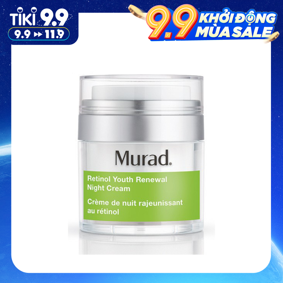 Kem dưỡng ban đêm hồi sinh làn da lão hóa Murad Retinol Youth Renewal Night Cream