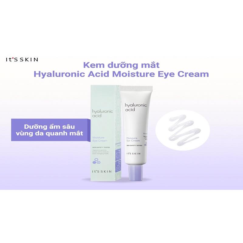 Kem dưỡng mắt cấp ẩm sâu cho mắt It's Skin Hyaluronic Acid Moisture Eye Cream Hàn Quốc 25ml
