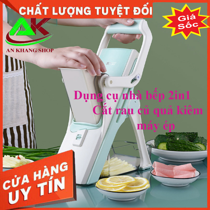 Máy cắt,thái lát rau củ, hoa quả đa năng