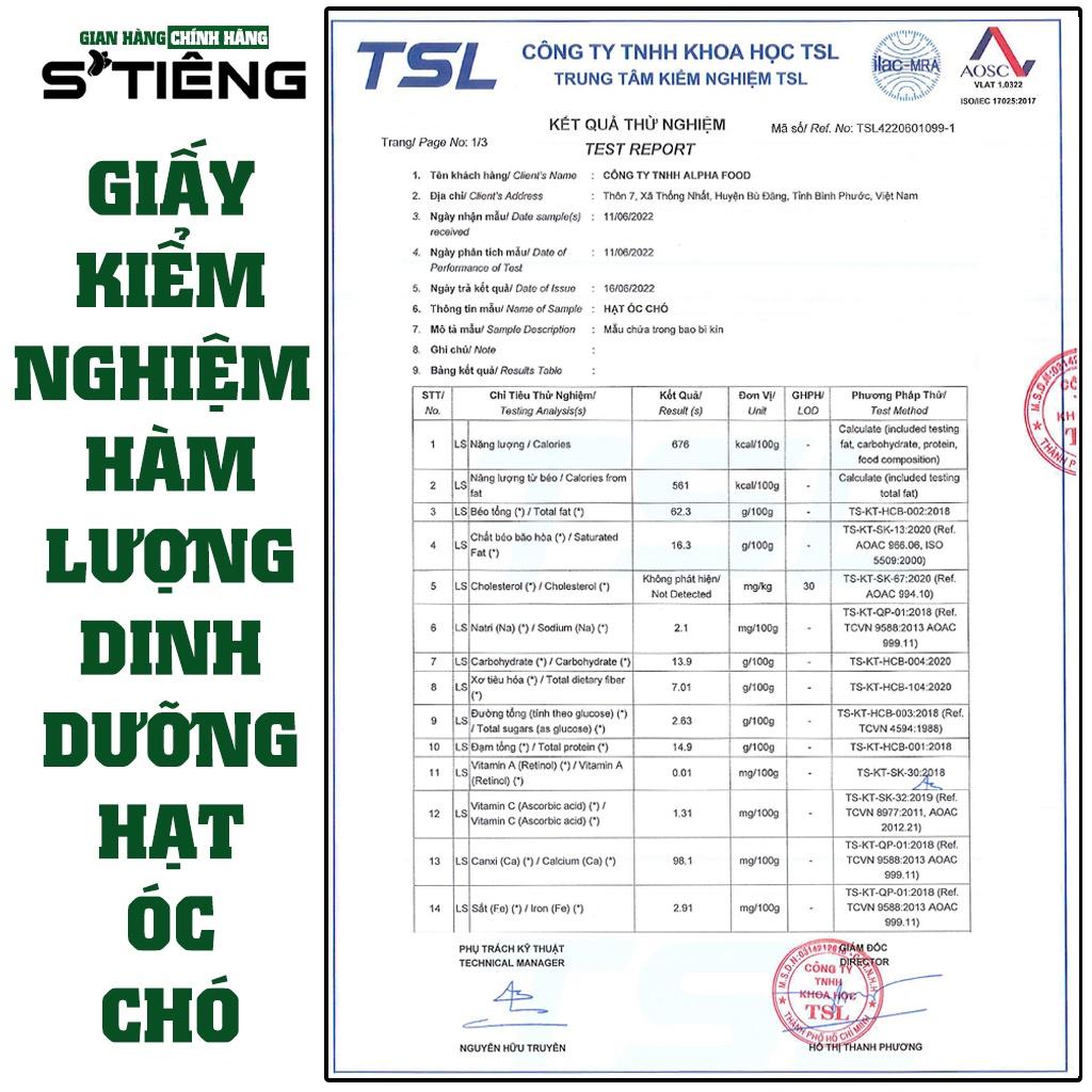 400Gr Nhân Hạt Óc Chó Vàng STIENG Nhập Khẩu Mỹ Đã Tách Sạch Vỏ Hủ Thủy Tinh