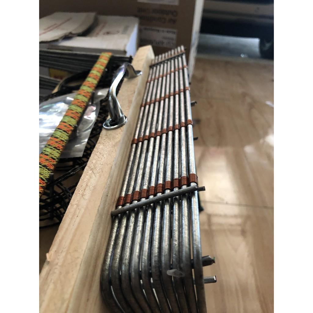 Thòng khung bẫy chồn, quốc, bịp, đa đa, gà đồng tặng 5 sợi sơ cua, sợi cước nhật đen.