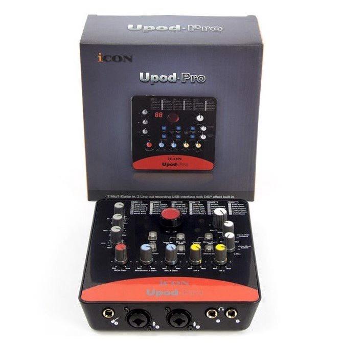 Bộ Mic Hát Livestream Sound Card ICON UPOD PRO &amp; Mic TAKSTAR PC K200 . Âm Thanh Cực Hay , Độ Bền Cực Cao