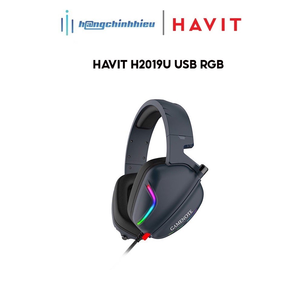 Tai nghe Havit H2019U USB RGB 7.1 Gaming Hàng chính hãng