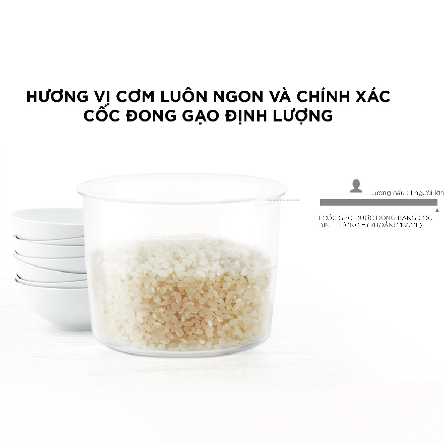 Nồi cơm điện Cuckoo 2.5 lít CR-1420/SIVNCV màu bạc - Hàng chính hãng