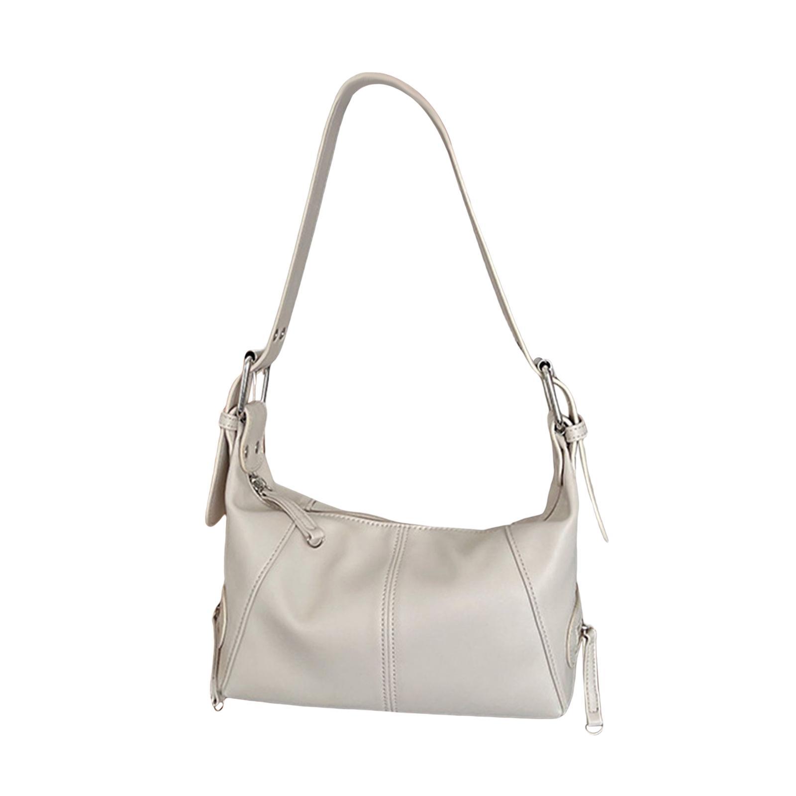 Women Girls Dumpling Bun Wallet Big Capacity Beach PU Leather Shoulder Bag