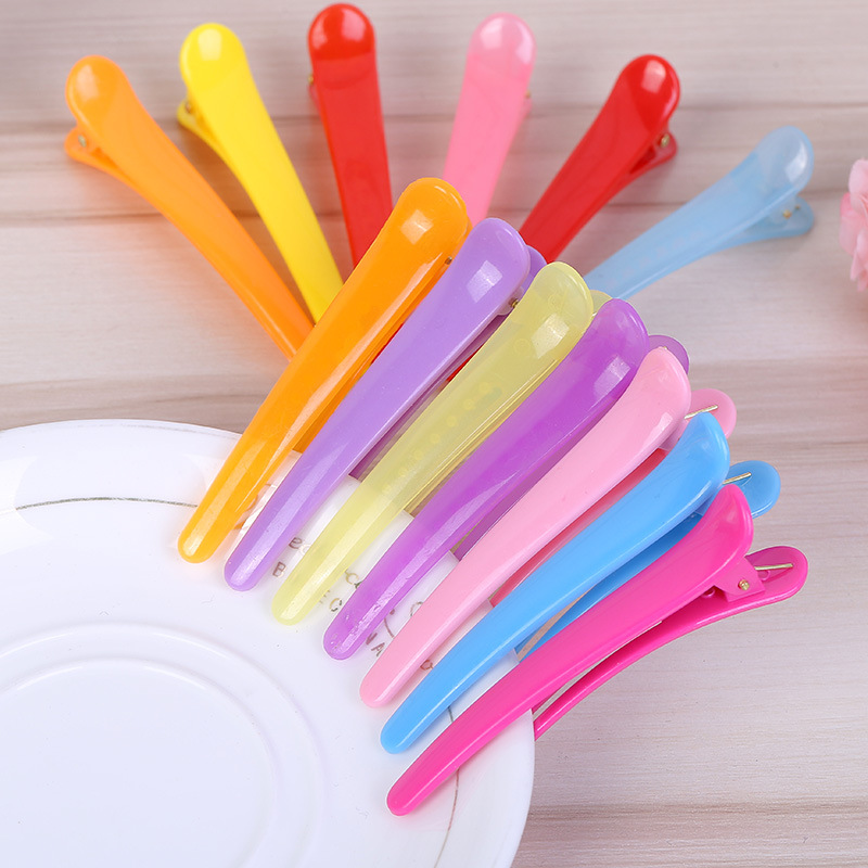 Kẹp Tóc Mái, Kẹp Mỏ Vịt Xinh Xắn Phong Cách Hàn Quốc Tạo Kiểu Tóc Màu Ngẫu Nhiên