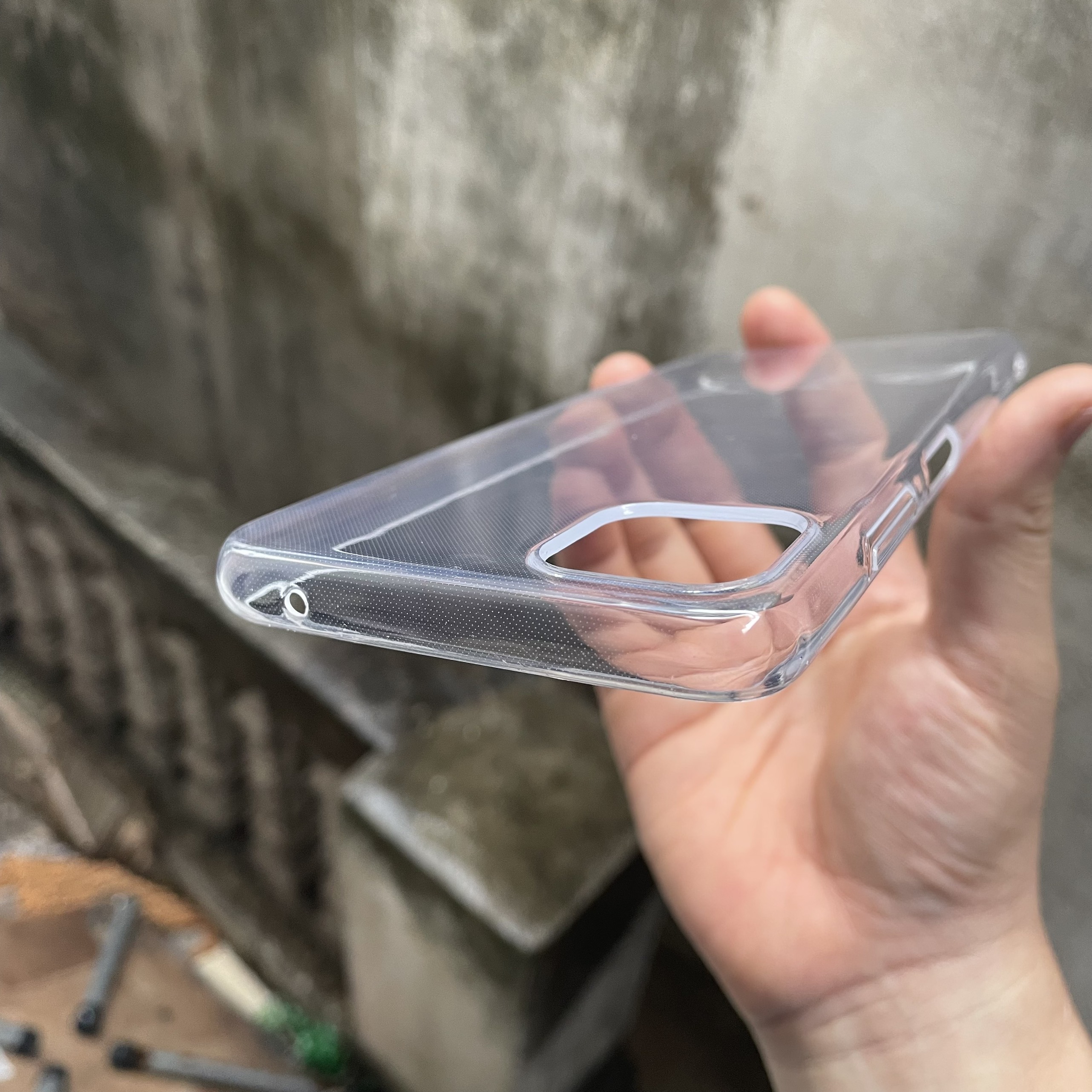 Ốp lưng silicon Gor trong suốt, siêu mỏng, bảo vệ camera cho Samsung Galaxy A22 5G- Hàng nhập khẩu