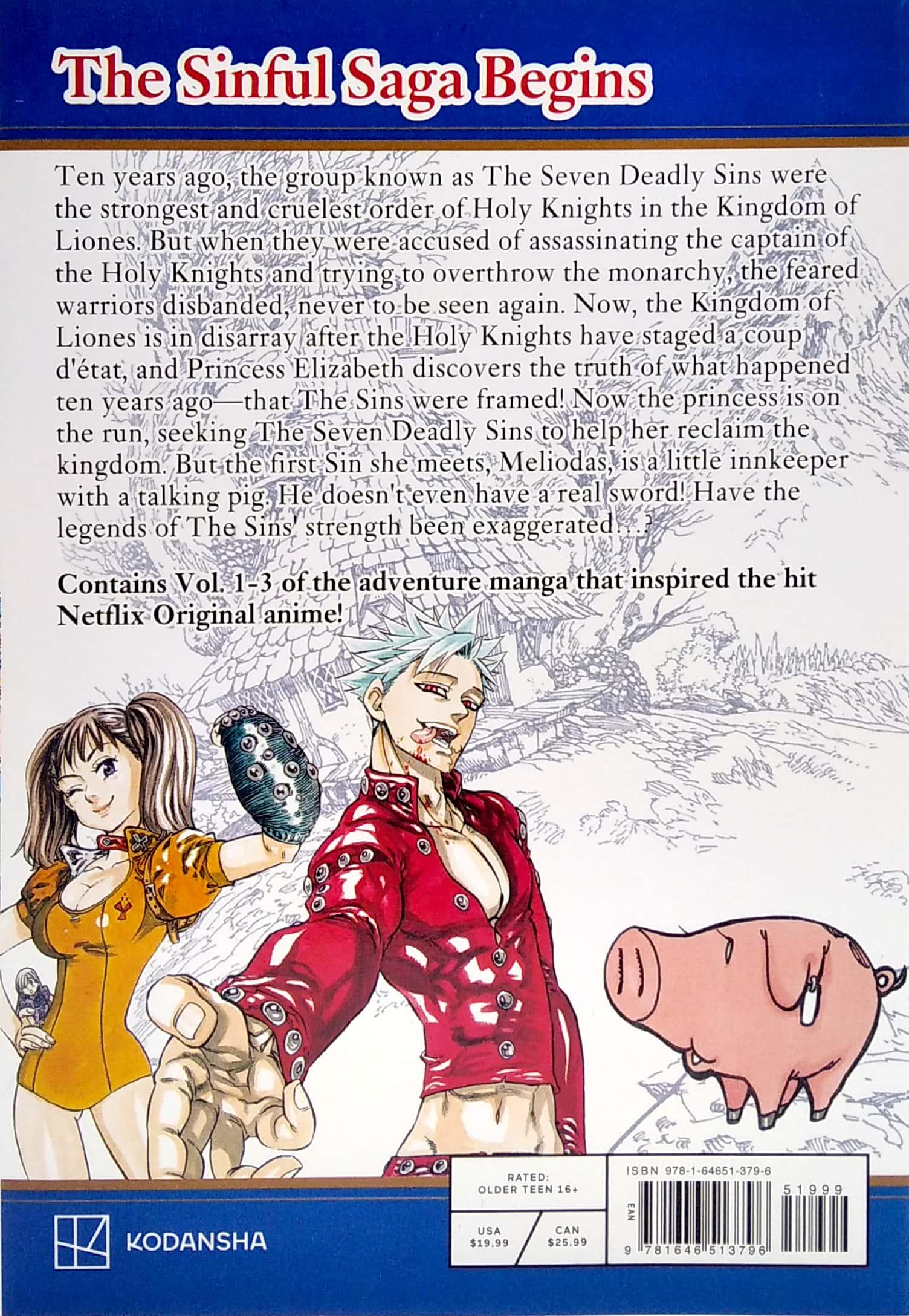 The Seven Deadly Sins Omnibus 1 (Vol. 1-3)