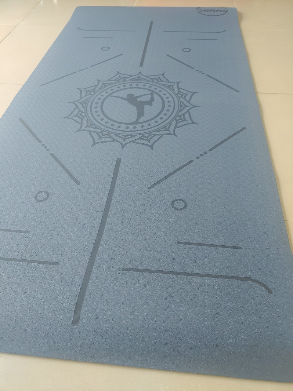 THẢM YOGA TPE 6MM SUNNY KID 126cm