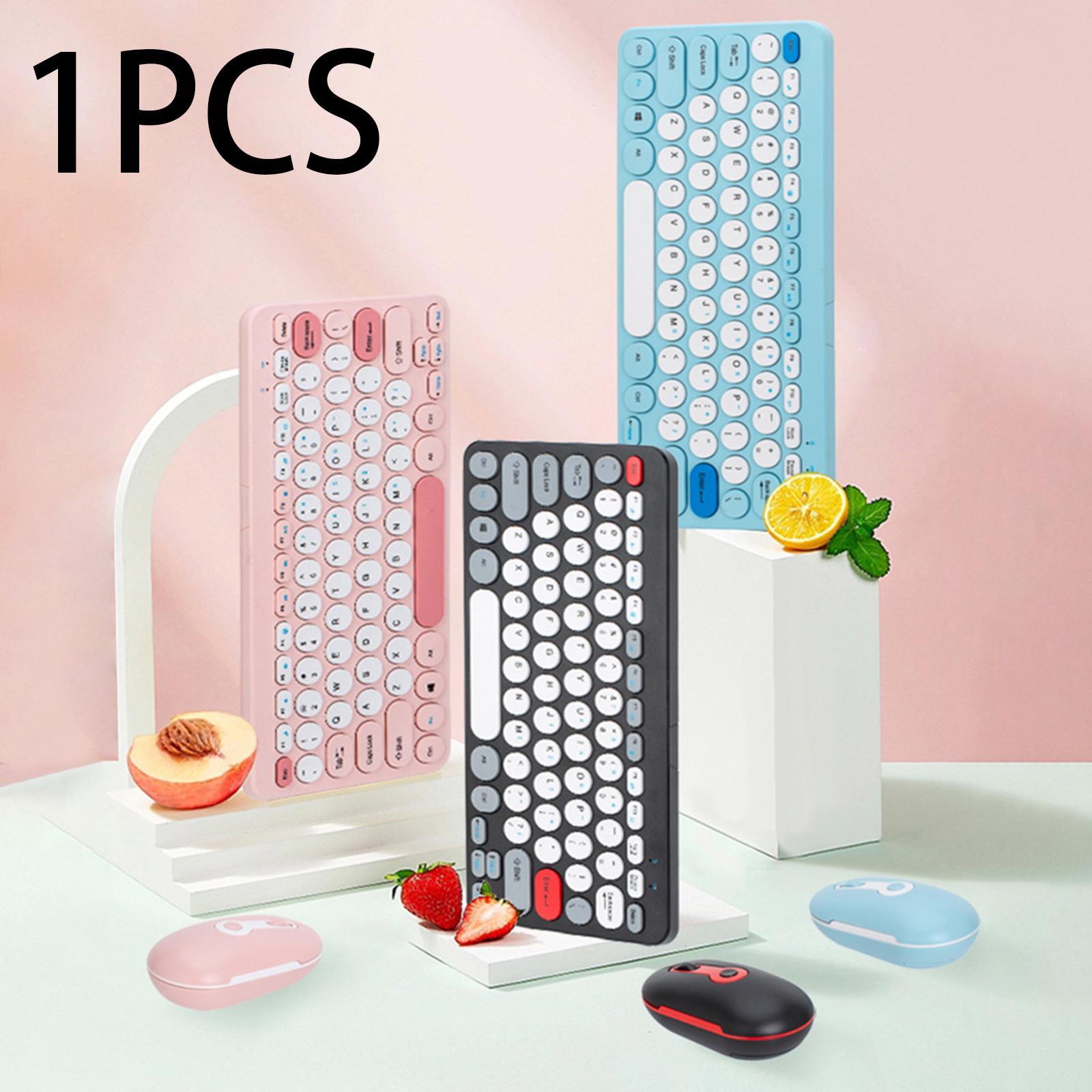 Wireless Computer Keyboard Mouse and Quiet Click for Android Tv Laptop