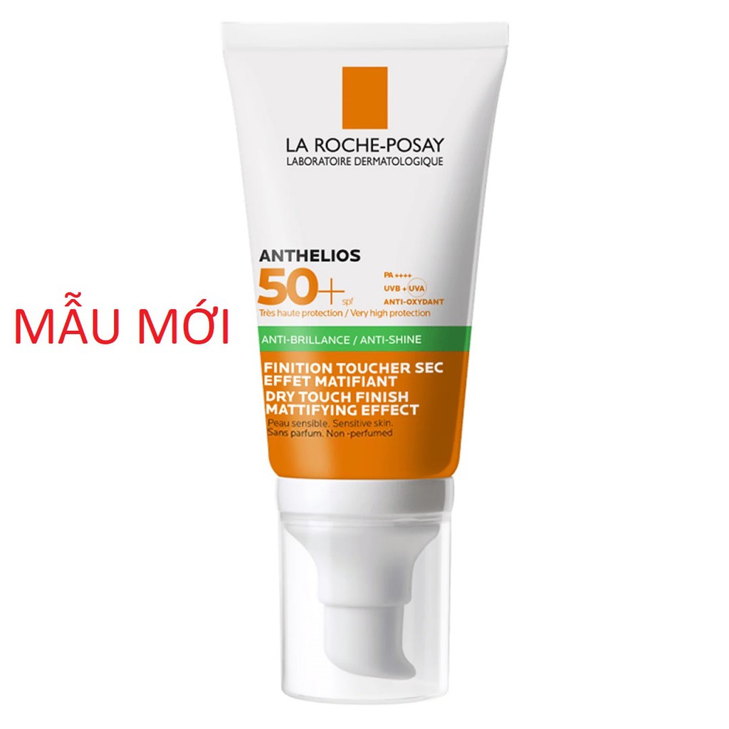 Kem chống nắng LA ROCHE POSAY dành cho da dầu - ANTHELIOS XL DRY TOUCH GEL CREAM SPF50+ 50ml