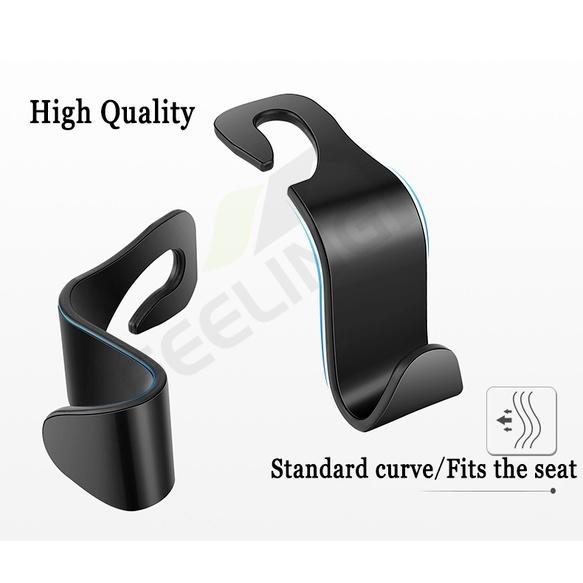 Set 4 Móc Treo Đồ Gắn Lưng Ghế Xe Hơi Tiện Dụng