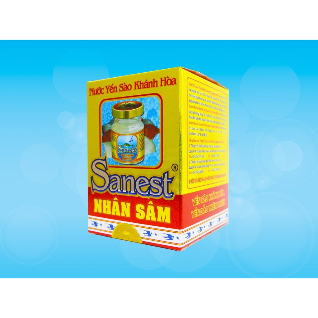 Nước Yến sào Khánh Hòa Sanest Fucoidan Nhân sâm đóng lọ 70ml - 700