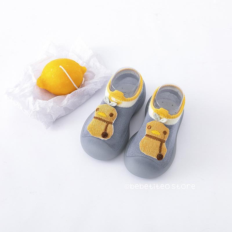 Giày Bún Cho Bé Tập Đi Hình Nổi Đế Mềm Chống Trượt Cho Bé Từ 0-2 Tuổi Bebé Tí Tẹo