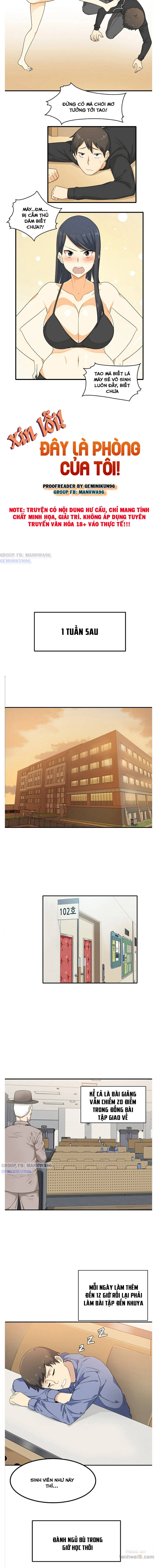 xin lỗi! đây là phòng của tôi! chapter 3 4