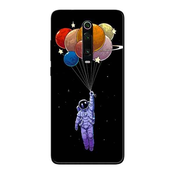 Hình ảnh Ốp Lưng in cho Xiaomi Mi 9T Mẫu Bay Đến Vũ Trụ̣ - Hàng Chính Hãng