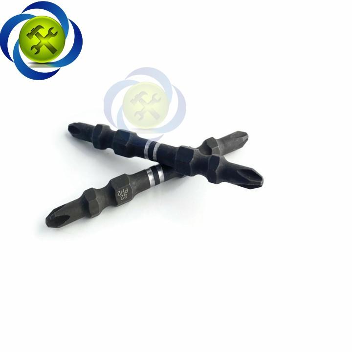 Mũi vít hai đầu PH2 Suretorq 0673-0304TS dài 65mm  đầu nhỏ