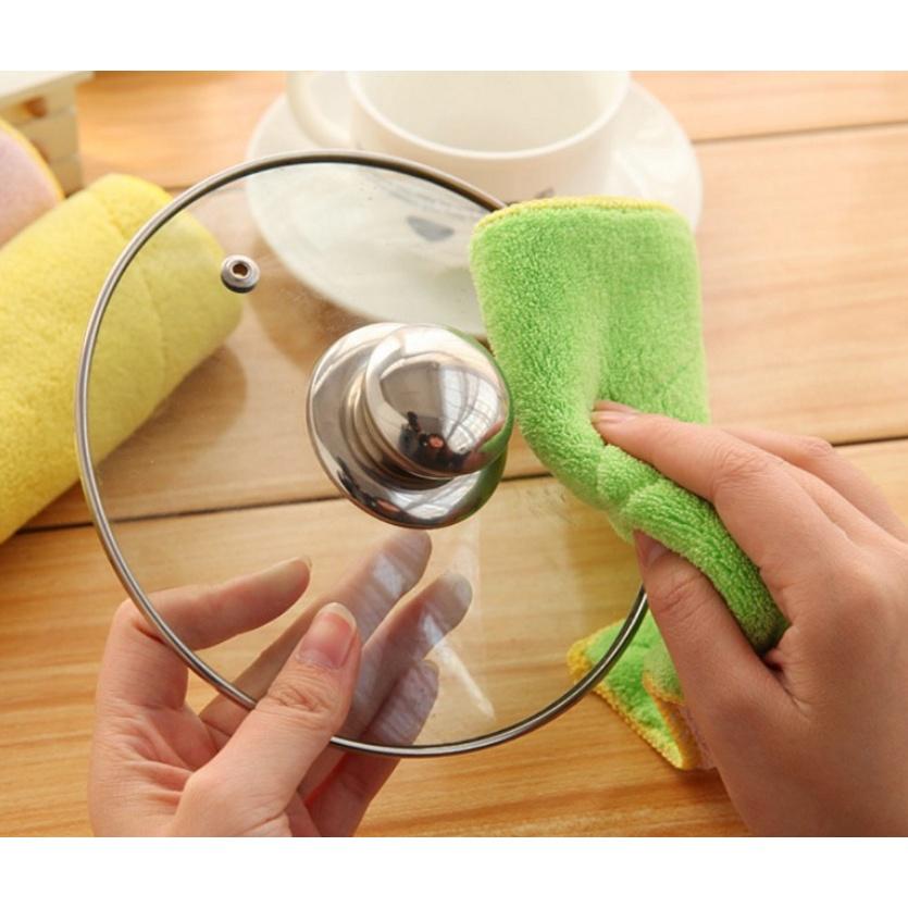 KHĂN LAU TAY , LAU BÁT ĐĨA NHÀ BẾP , KHĂN LAU DỌN NHÀ CỬA CHÙI KÍNH SIÊU TIỆN DỤNG