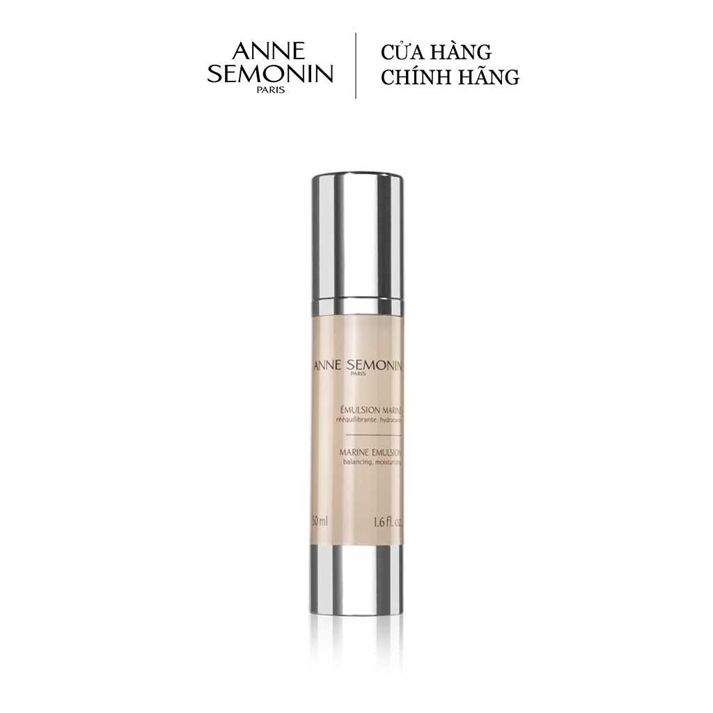 Kem dưỡng nước suối biển Marine Emulsion Anne Semonin - Dưỡng ẩm và bảo vệ làn da 50ml
