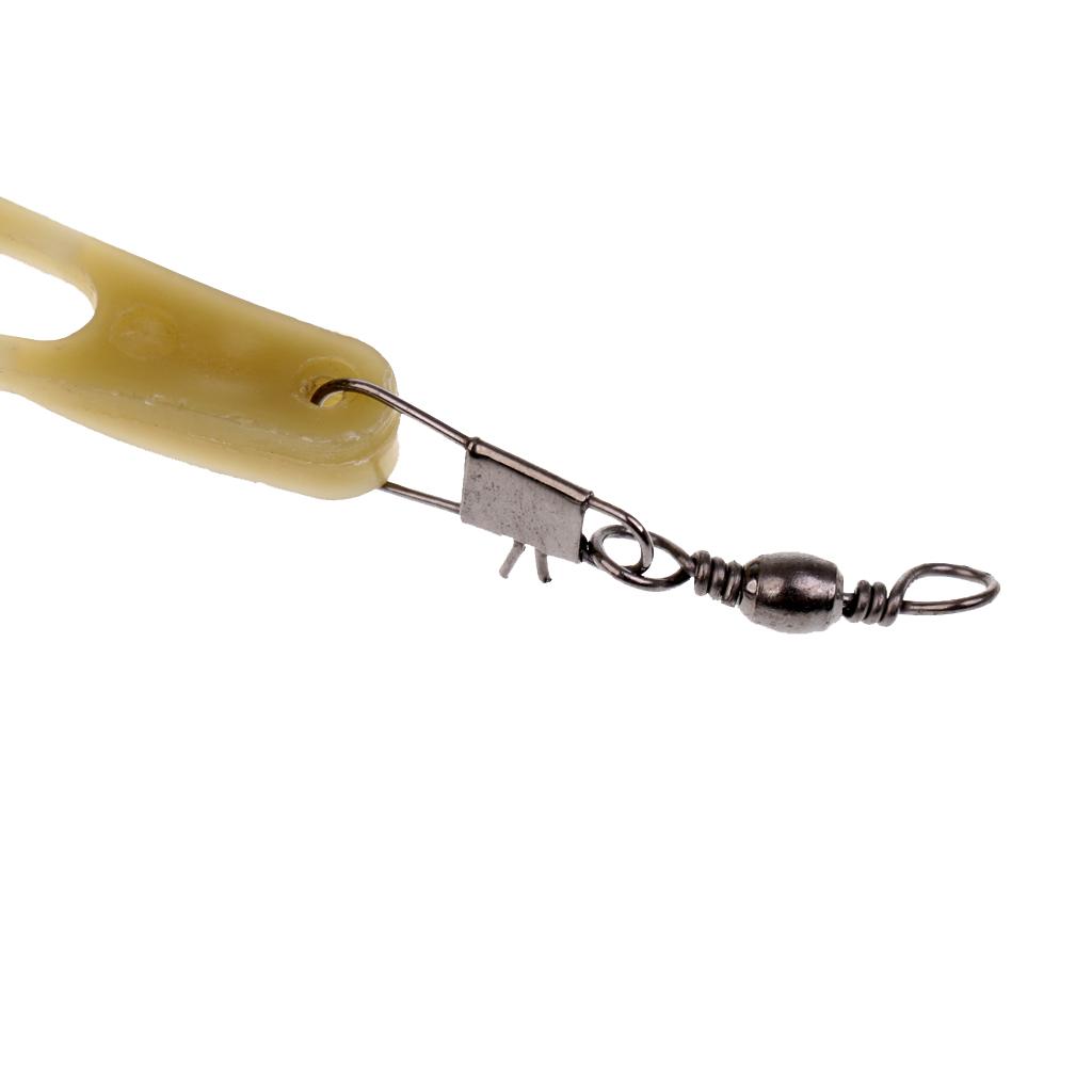 2xFishing Feeder Lure Trap Bait Cage Bait Thrower with Lead Sinker 40g