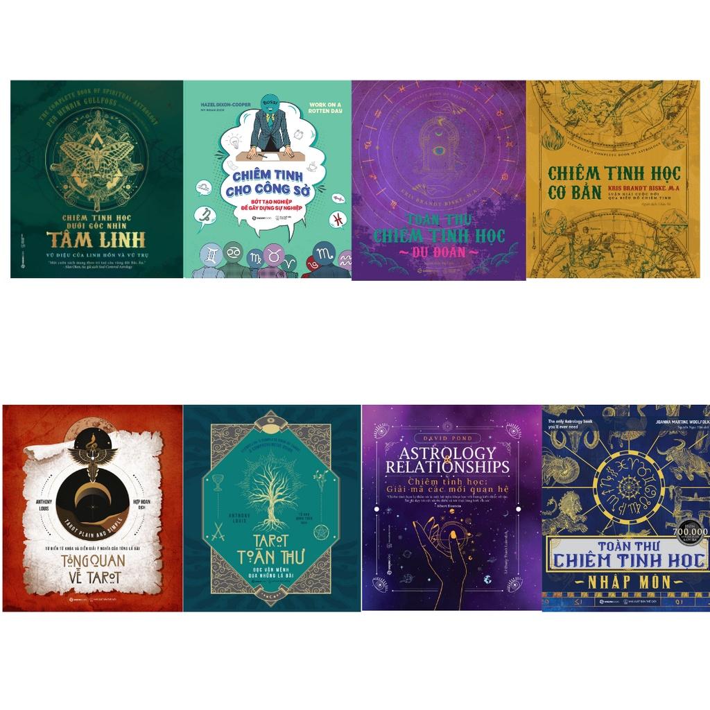Bộ 08 quyển Chiêm Tinh - Tarot - Bản Quyền
