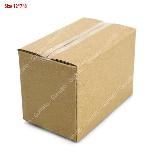 Hộp giấy P19 size 12x7x8 cm, thùng carton gói hàng Everest