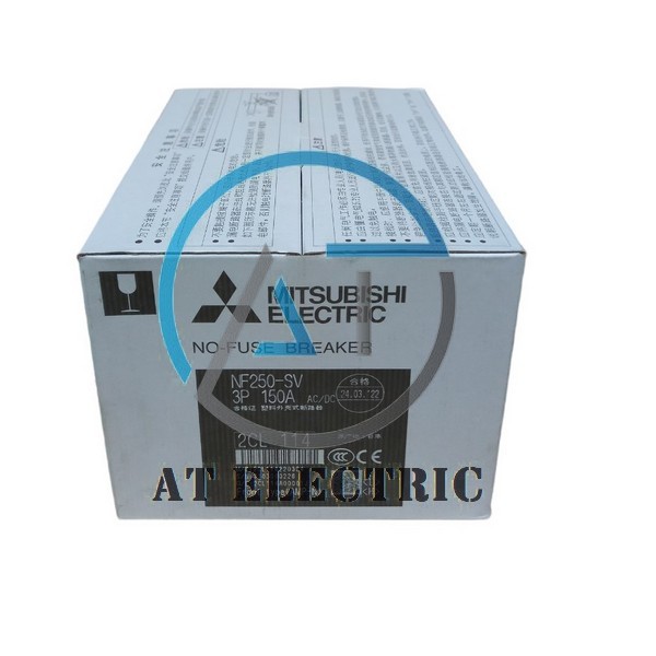 Cầu dao / Aptomat tự động Mitsubishi NF250-SV 3P 150A | Hàng Chính Hãng