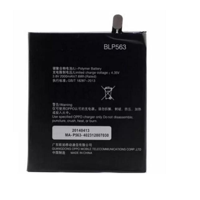 Pin cho Oppo Find 5 Mini R827 (BLP563) 2000mAh