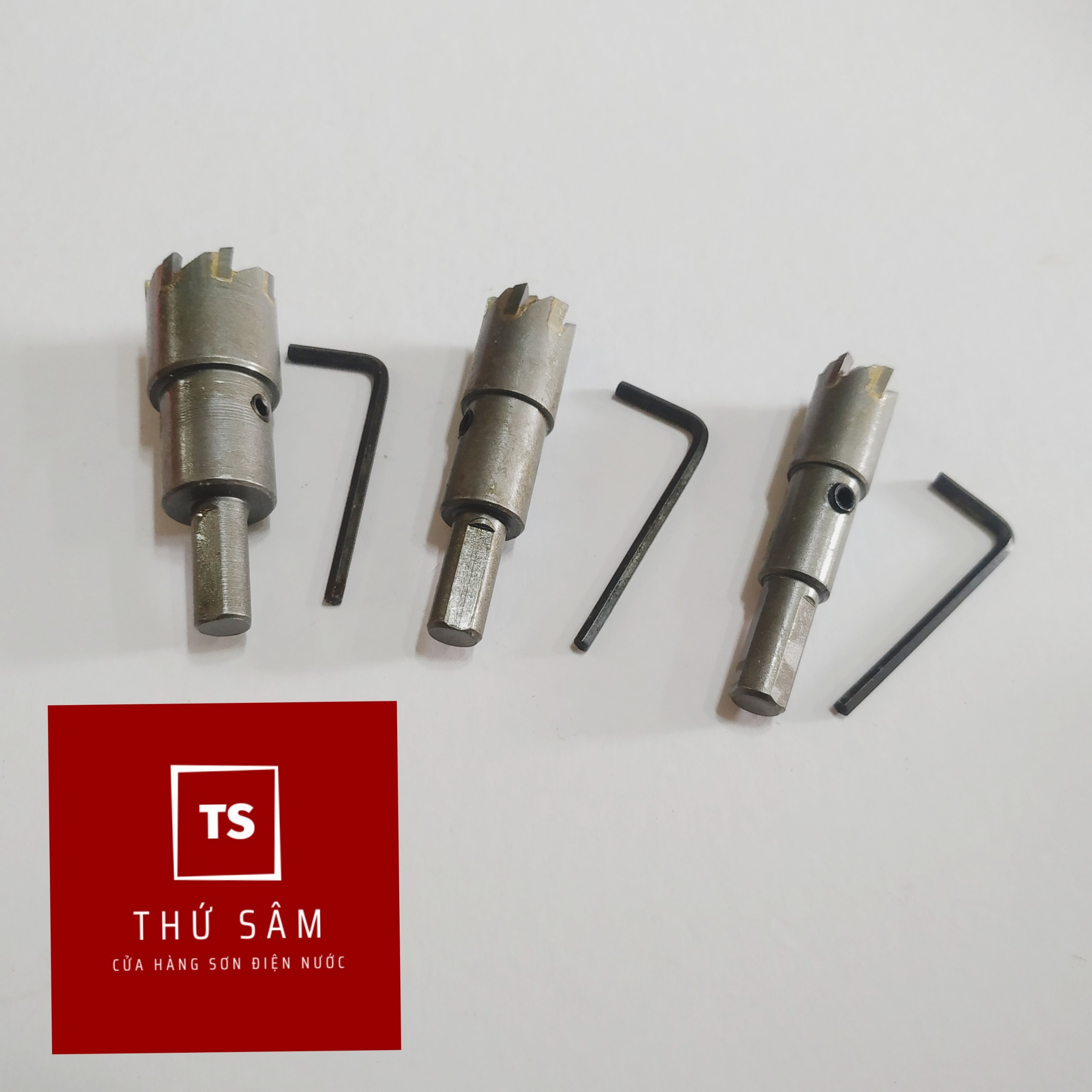 Mũi khoét sắt khoét hợp kim size 16mm 19mm 20mm 21mm 25mm 27mm