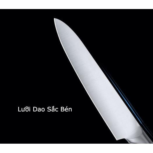 BỘ DAO INOX 6 MÓN NHẬT BẢN KÈM KHAY ĐỰNG