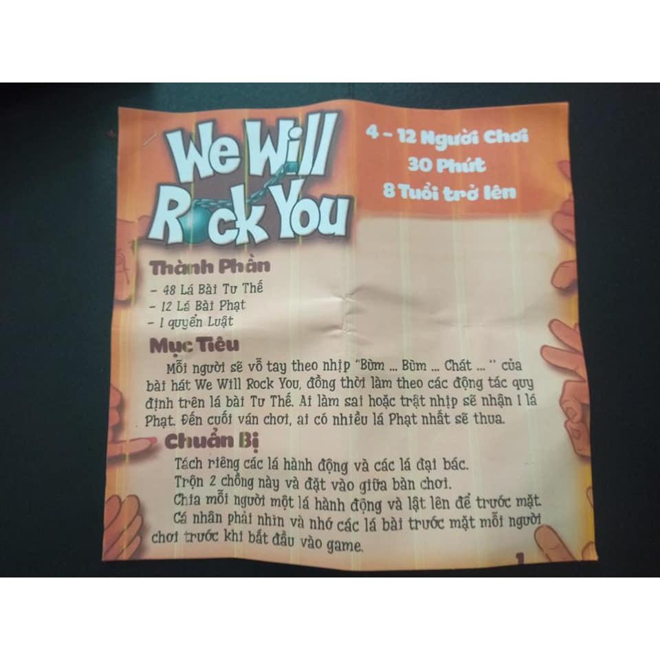 TRÒ CHƠI WE WILL ROCK YOU - VŨ ĐIỆU SÔI ĐỘNG - VIỆT HÓA