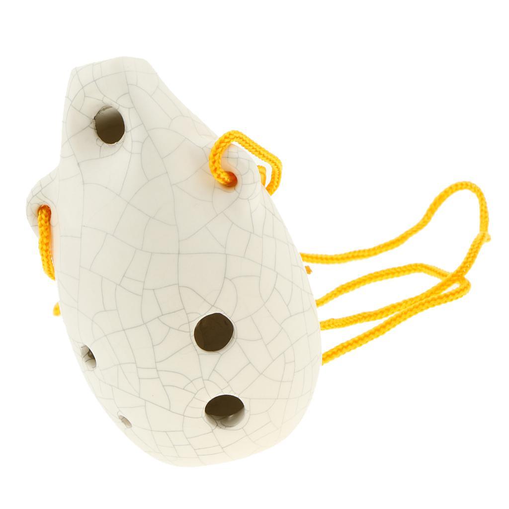 6 Hole Alto C Key Tuned Ocarina, Musical Instrument for Beginners Performers Players Students