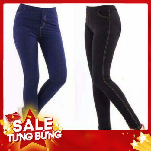 QUẦN LEGGING GIẢ JEANS siêu hot hit