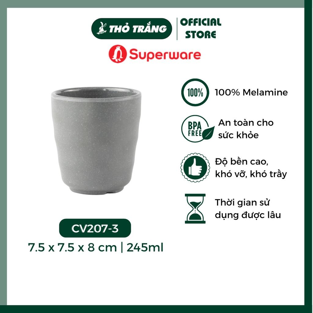 Ly Uống Nước Nhựa Nhám Melamine Superware Thái Lan Cao Cấp