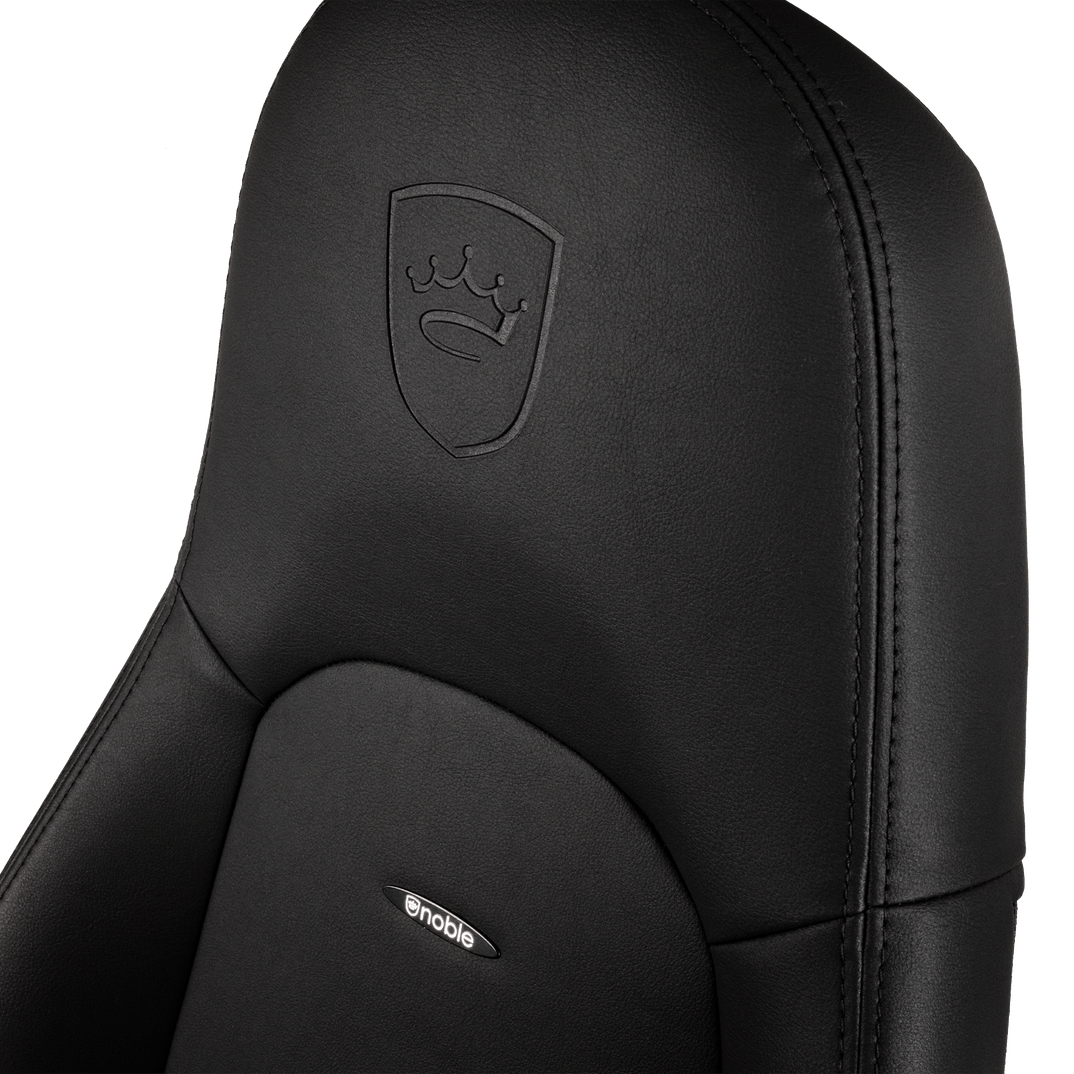 Ghế gaming cao cấp Noblechairs ICON Black Edition PU leather - Hàng chính hãng