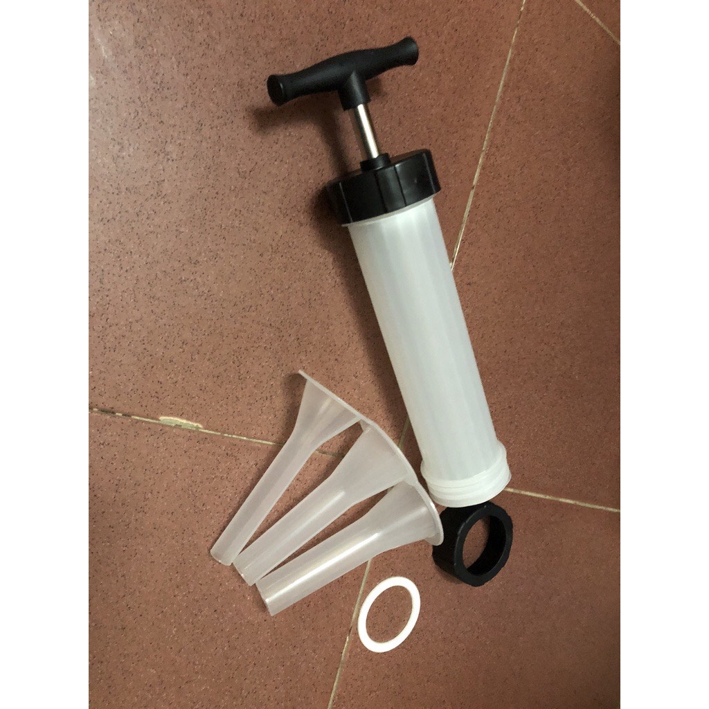 Ống đùn thịt làm lạp xưởng xúc xích tại nhà có 3 cỡ ống đùn