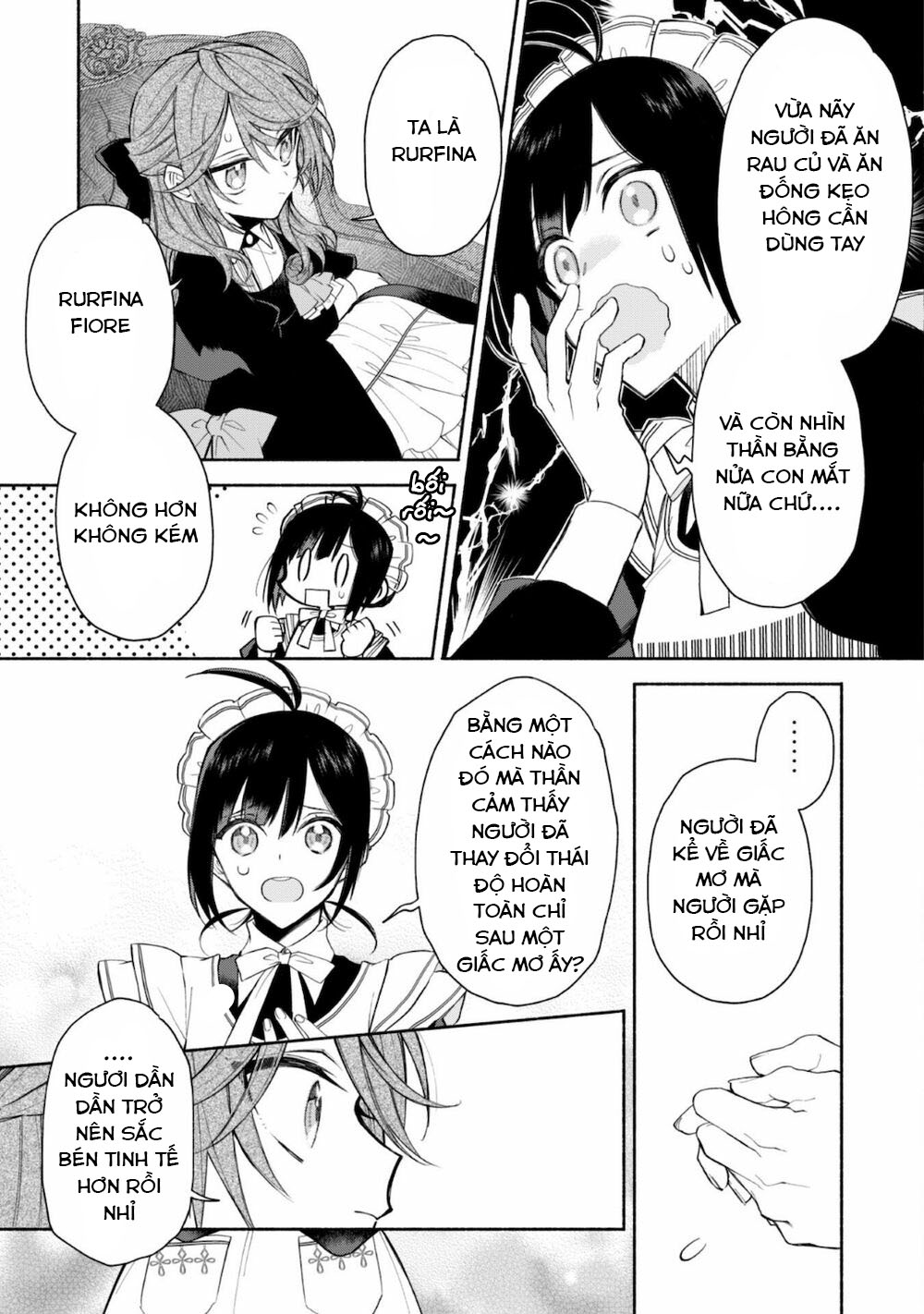 Moto Akuyaku Reijo Makimodotta No De Ouji-Sama Kara Tousou Shiyou To Omoimasu! Chapter 2 - Trang 2